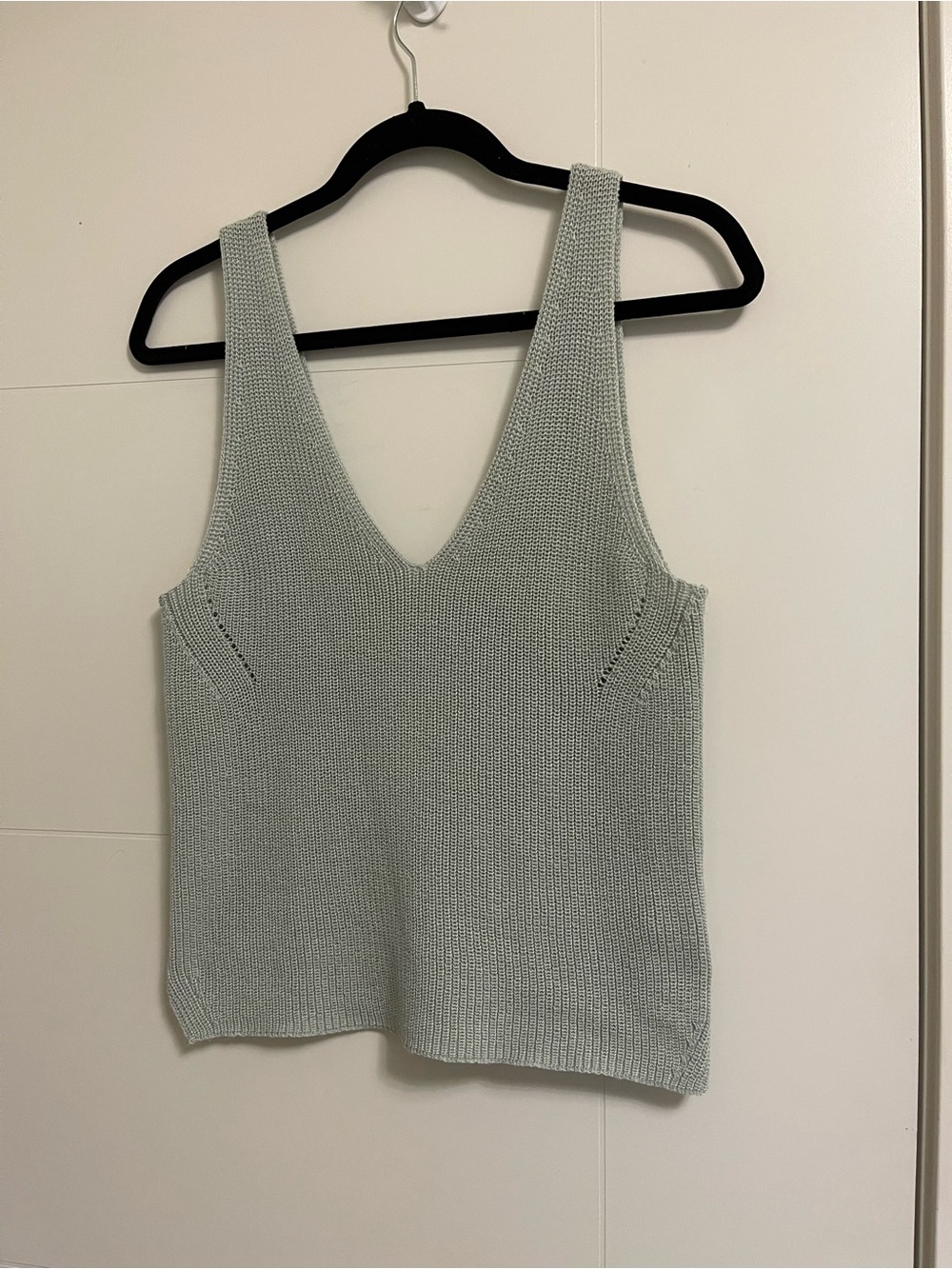 Gentle Fawn Sage Green V-Neck Knit Tank